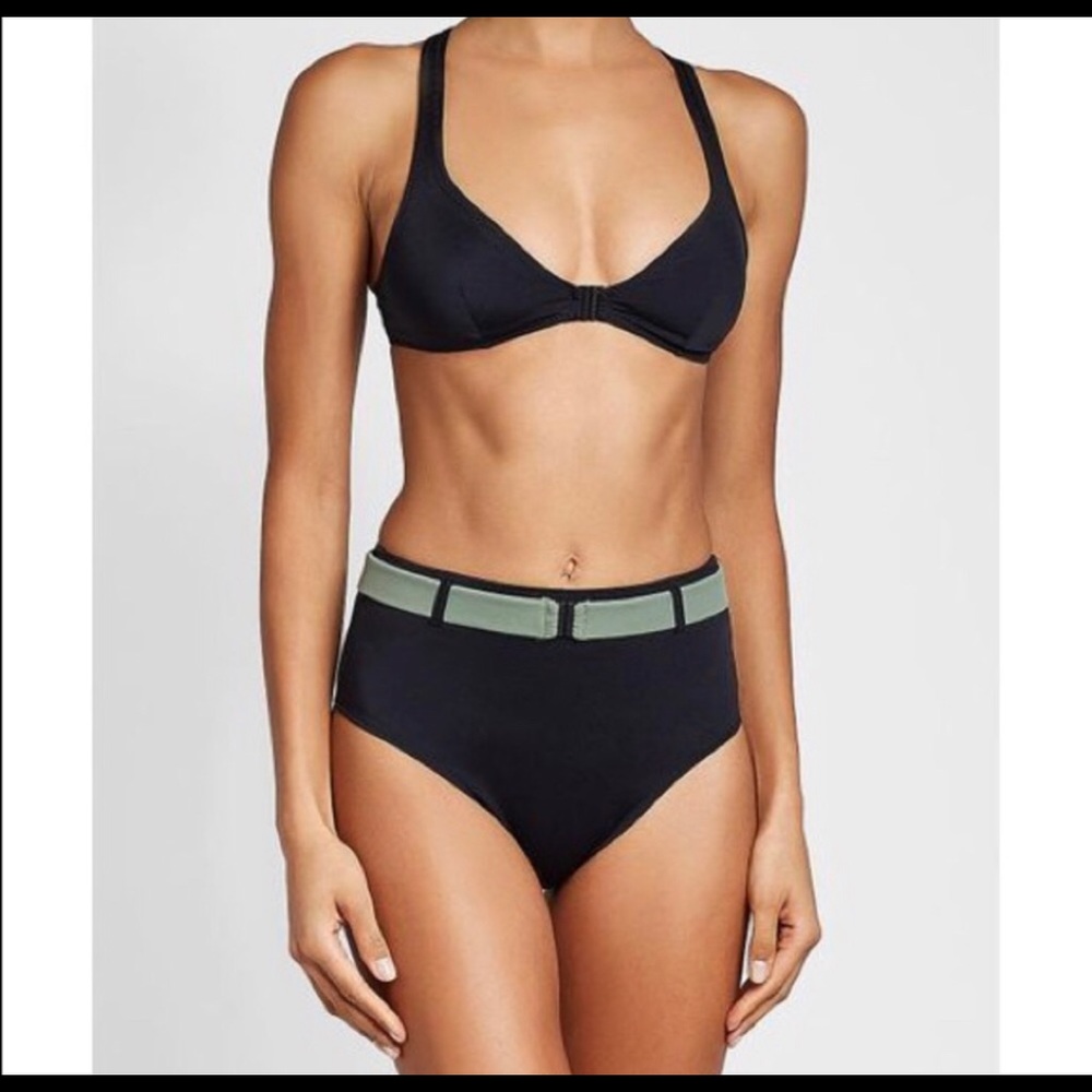 NWT Solid & Striped Josephine Bikini
